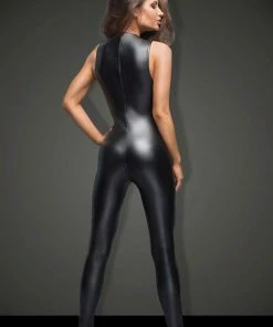 Noir Handmade Other Lingerie Catsuit With 2-Way Zip