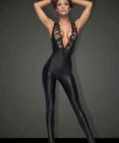 Noir Handmade Other Lingerie Catsuit With 2-Way Zip
