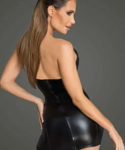 Noir Handmade Rebellious Strapless Mini Dress Other Lingerie