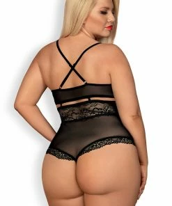 Obsessive 838 Crotchless Teddy Other Lingerie