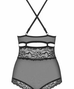 Obsessive 838 Crotchless Teddy Other Lingerie