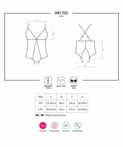 Obsessive 841 Crotchless Body