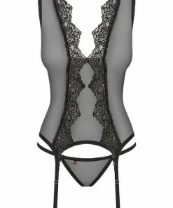 Obsessive Other Lingerie Meshlove Corset & Thong