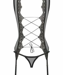Obsessive Other Lingerie Meshlove Corset & Thong