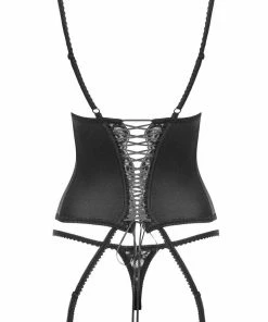 Obsessive Laluna Corset & Thong (Size UK 12/14)