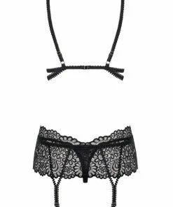 Obsessive Mixty Bra, Thong & Garter Belt