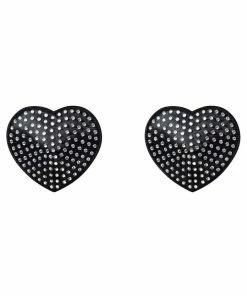 Obsessive Other Lingerie A750 Crystal Heart Nipple Covers