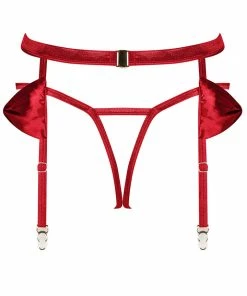 Obsessive Rubinesa Suspender & Crotchless Thong Other Lingerie 9 Obsessive Rubinesa Suspender & Crotchless Thong Other Lingerie