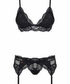 Obsessive 810 Bra, Thong & Garter Belt Other Lingerie