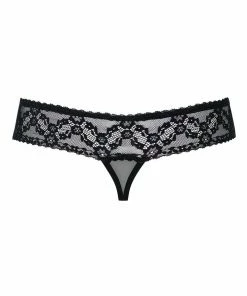 Obsessive 837 Crotchless Thong Knickers