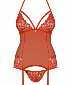 Obsessive Other Lingerie 838 Corset & Thong