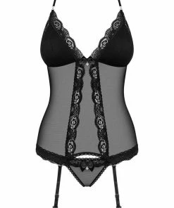 Obsessive 841 Corset & Thong Other Lingerie