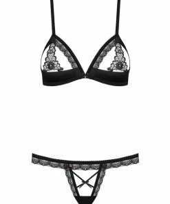 Obsessive 865 Bra & Thong (Size L/XL: UK 12-14) Other Lingerie