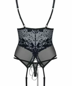 Obsessive Other Lingerie 866 Corset & Thong (Size L/XL: UK 12/14)