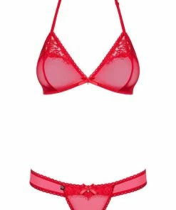 Obsessive Other Lingerie 870 Bra & Thong (Size L/XL: UK 12-14)