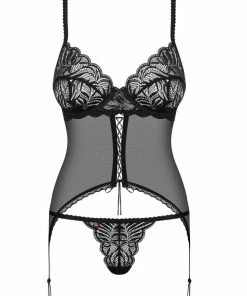 Obsessive Contica Corset & Brief (Size UK 12-14) Underwired Bras