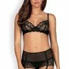 Obsessive Contica Bra, Thong & Suspender Underwired Bras