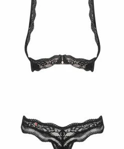 Obsessive Luvae Ouvert Bra & Thong Underwired Bras