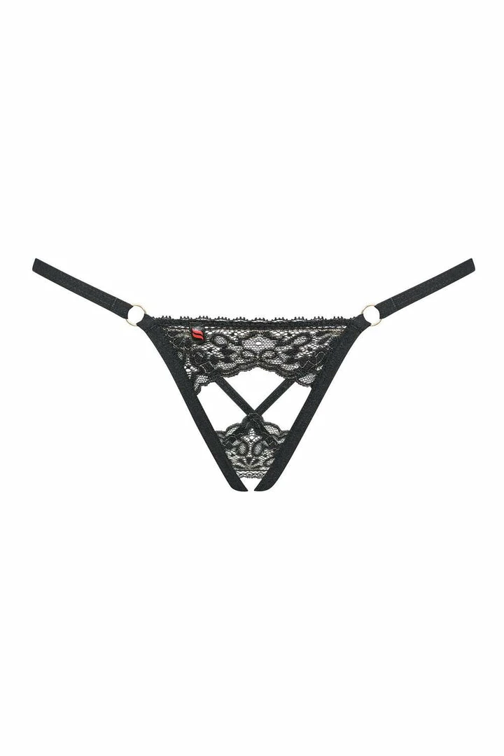 Obsessive Knickers Meshlove Crotchless Thong 2 Obsessive Knickers Meshlove Crotchless Thong