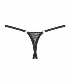 Obsessive Knickers Meshlove Crotchless Thong 9 Obsessive Knickers Meshlove Crotchless Thong