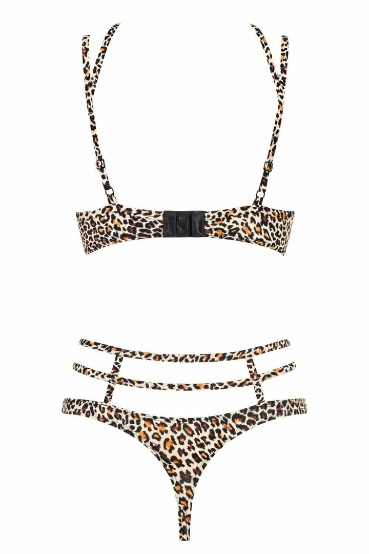 Obsessive Selvy Cupless Bra & Thong Underwired Bras 4 Obsessive Selvy Cupless Bra & Thong Underwired Bras