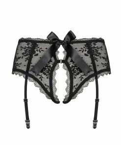 Obsessive Knickers Behindy Crotchless Suspender Brief