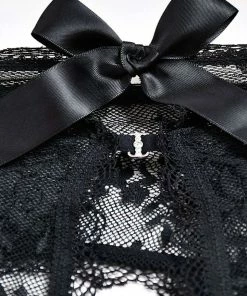 Obsessive Knickers Behindy Crotchless Suspender Brief