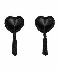 Obsessive Heart Nipple Covers With Tassels