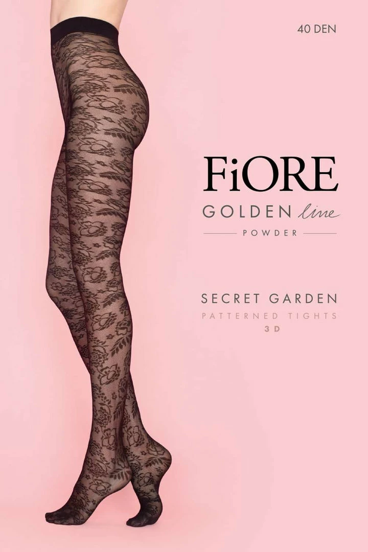 FiORE Other Lingerie Secret Garden Tights 40 Denier 2 FiORE Other Lingerie Secret Garden Tights 40 Denier