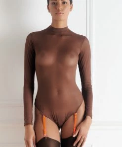 Maison Close Signature Orange Suspender Straps 18 Maison Close Signature Orange Suspender Straps