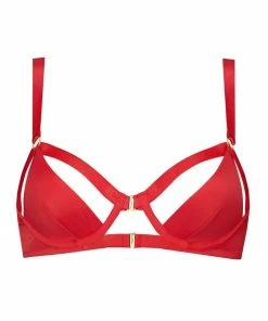 Maison Close Bras Tapage Nocturne Red Openable Wire Bra