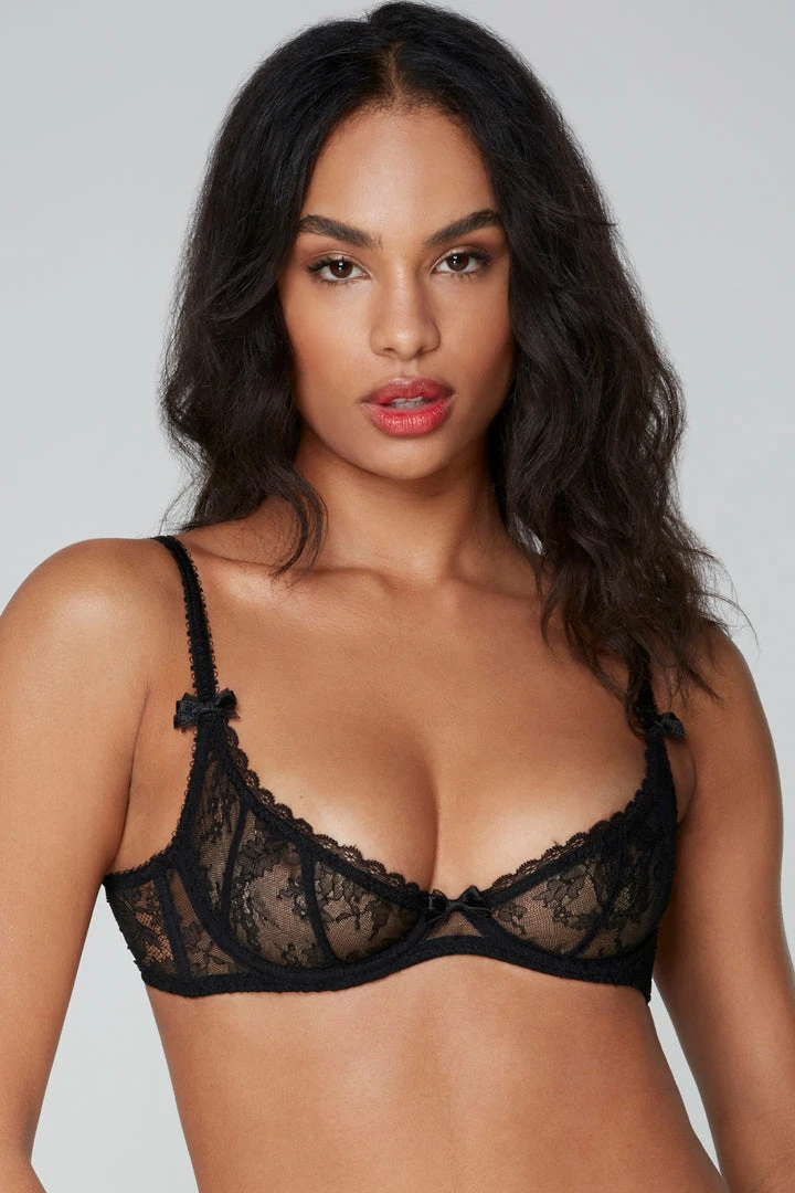 Agent Provocateur Hinda Demi Cup Plunge Bra 1 Agent Provocateur Hinda Demi Cup Plunge Bra