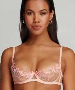 Agent Provocateur Lindie Demi Cup Plunge Underwired Bra