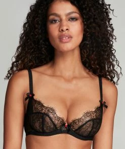 Agent Provocateur Bras Lorna Lace Plunge Underwired Bra
