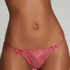 Agent Provocateur Knickers Sparkle Thong (Size 2: UK 8)