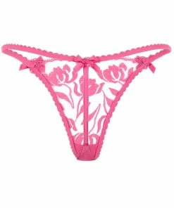 Agent Provocateur Knickers Sparkle Thong (Size 2: UK 8)