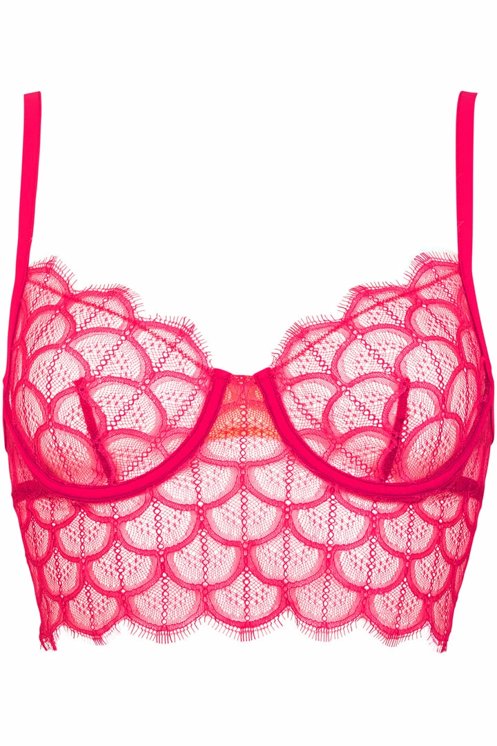 Atelier Amour Mystic Shadow Underwired Bustier Bra 2 Atelier Amour Mystic Shadow Underwired Bustier Bra