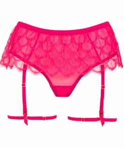 Atelier Amour Mystic Shadow Open Suspender Harness Brief Knickers
