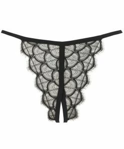 Atelier Amour Mystic Shadow Open Thong Knickers