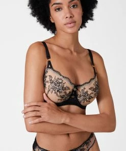 Aubade Tresor Infini Underwired Half Cup Bra Bras
