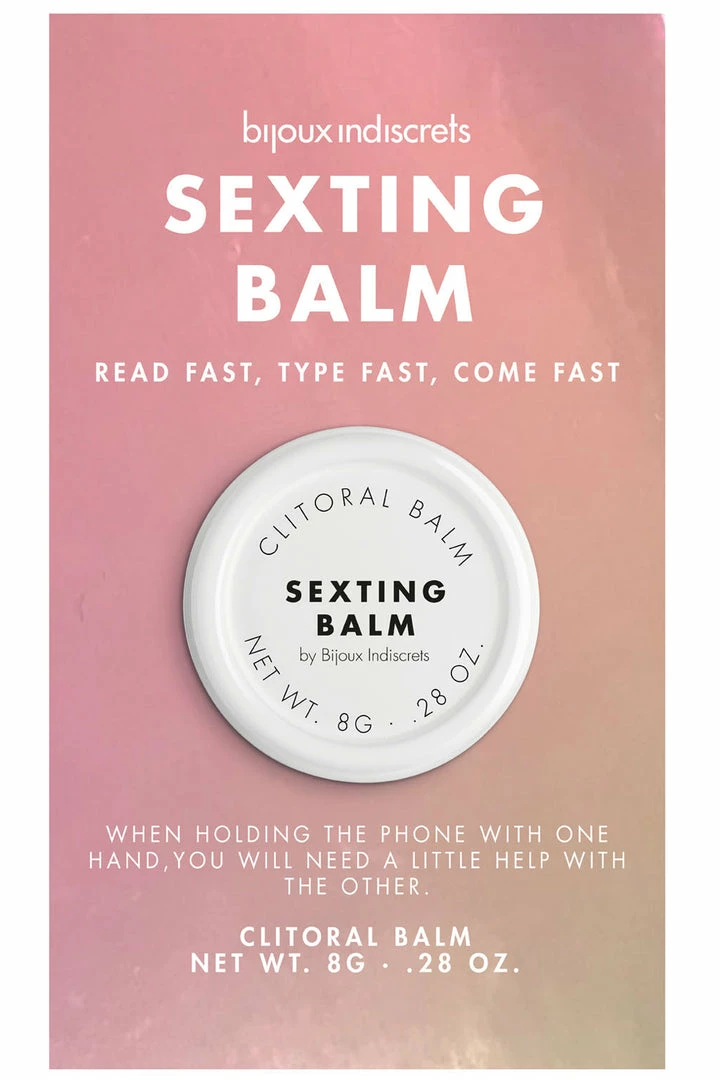 Bijoux Indiscrets Other Lingerie Clitherapy Sexting Spiced Ginger Clitoral Balm 8g 4 Bijoux Indiscrets Other Lingerie Clitherapy Sexting Spiced Ginger Clitoral Balm 8g