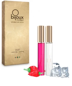 Bijoux Indiscrets Kissable Cooling & Warming Nipple Gloss 2x13ml Other Lingerie