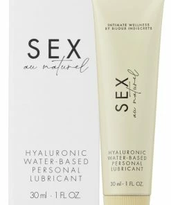 Bijoux Indiscrets Sex Au Naturel Hyaluronic Water-Based Lubricant