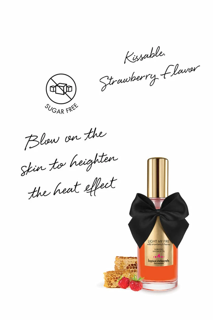 Bijoux Indiscrets Warming Strawberry Massage Oil Other Lingerie 2 Bijoux Indiscrets Warming Strawberry Massage Oil Other Lingerie