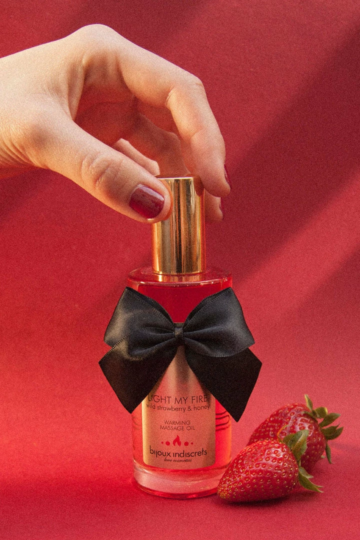 Bijoux Indiscrets Warming Strawberry Massage Oil Other Lingerie 1 Bijoux Indiscrets Warming Strawberry Massage Oil Other Lingerie