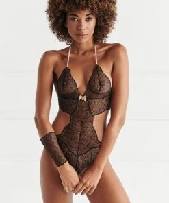Bracli Sydney Double Pearl Body Black Other Lingerie