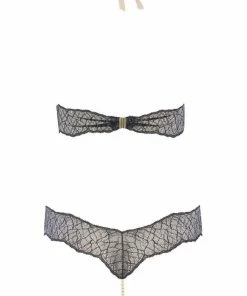 Bracli Sydney Double Pearl Body Black Other Lingerie