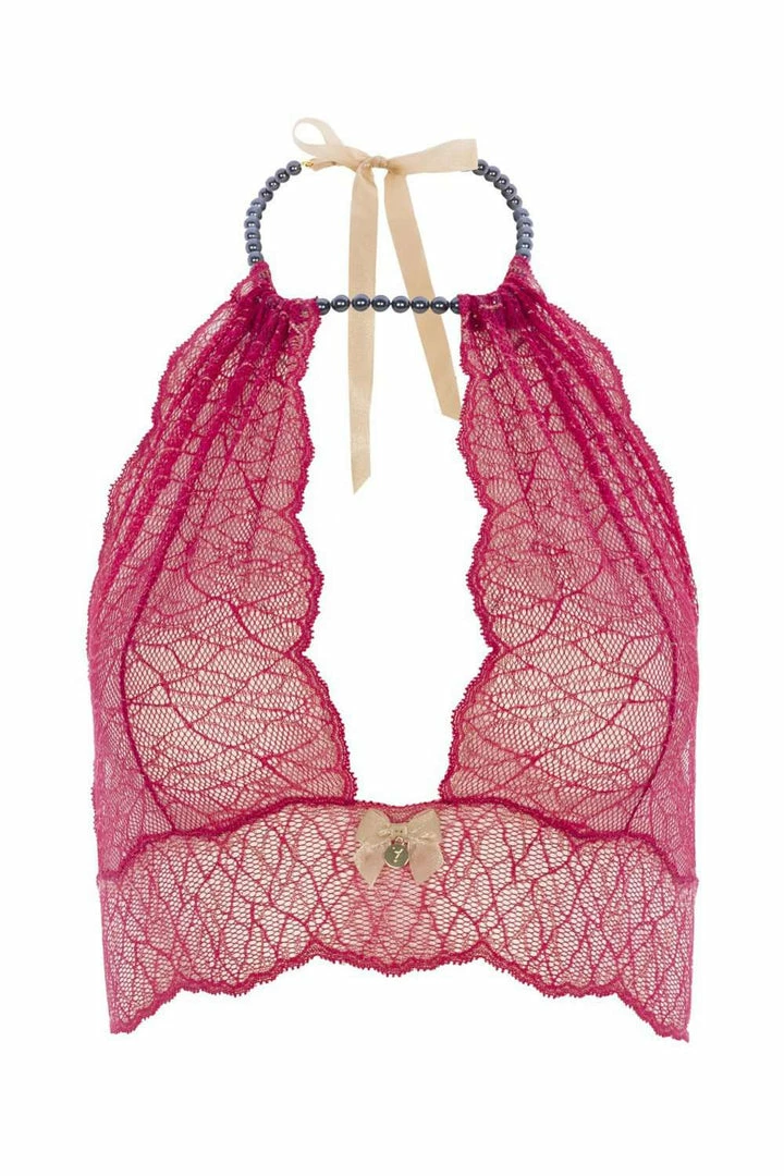 Bracli Sydney Dark Pearl Bralette Red 2 Bracli Sydney Dark Pearl Bralette Red