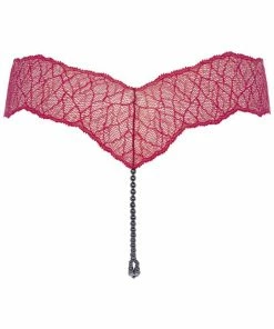 Bracli Sydney Dark Double Pearl Thong Red