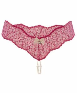 Bracli Sydney Double Pearl Thong Red